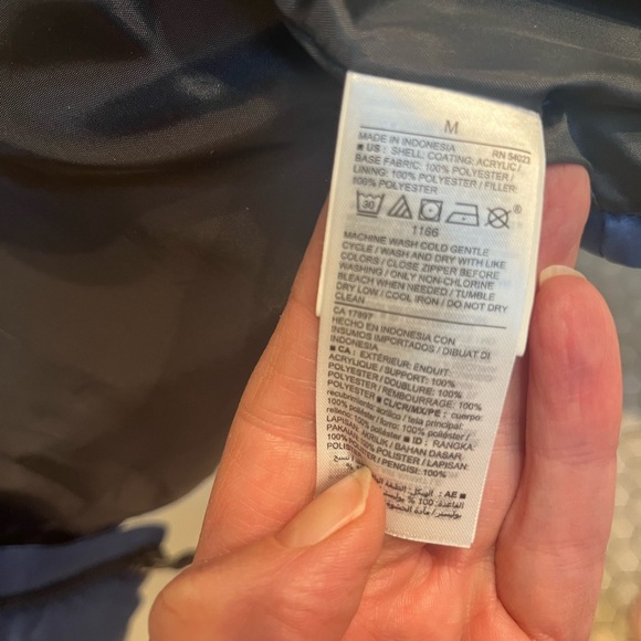 Blue Puffer Vest - Picture 2 of 8